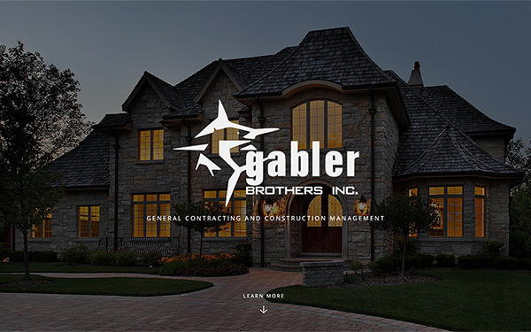 Screenshot of Gabler Bros Construction
